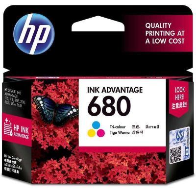 HP F6V26AA 680墨盒 适用于1118 2138 3636 3638 3838 4538 4678 彩色