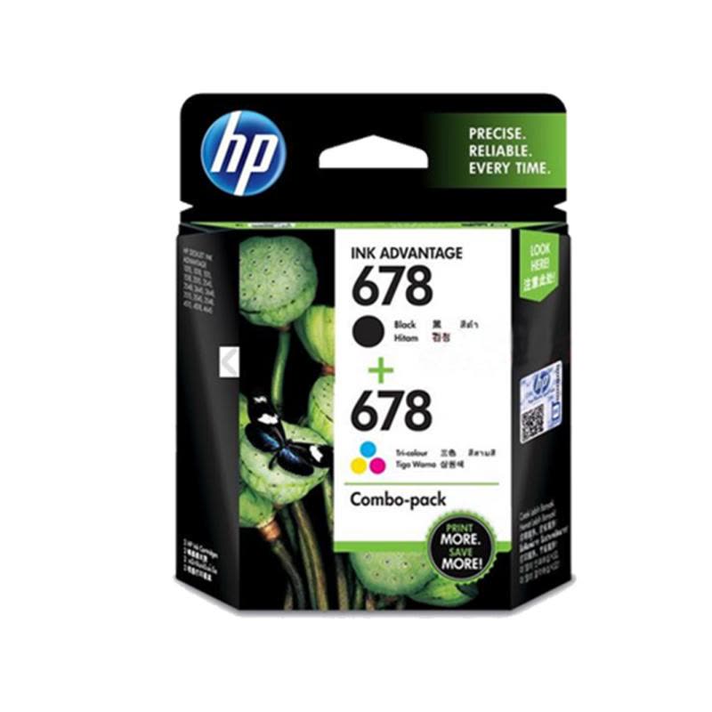 hp惠普678墨盒黑色彩色适用 HP2548 2515 3548 4518 4648 2648打印机墨盒图片