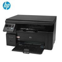惠普HP LaserJet Pro M1136黑白激光 多功能打印机 一体机家用办公小型办公用惠普打印机 套装二