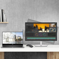 戴尔(DELL)UltraSharp 27英寸 2K显示器 IPS Black 120Hz 高刷 Type-C 15W手机充电 旋转升降 U2724D