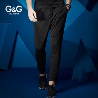 G&G男装 秋季休闲九分裤男小脚裤男9分裤男修身潮英伦韩版小脚