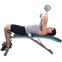 多德士哑铃凳健身椅飞鸟凳 多功能仰卧板仰卧起坐板健腹板腹肌板收腹器 家用运动健身器材