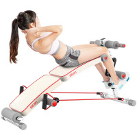 多德士仰卧板 健身器材家用 女士折叠多功能仰卧起坐板健腹肌板健身板收腹器