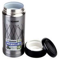 象印0.35升不锈钢宽口保温杯SM-AFE35-BF