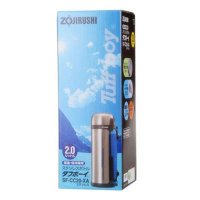 ZOJIRUSHI/象印 不锈钢真空保温壶 户外旅游登山保暖旅行壶 保温瓶SF-CC20-XA 2.0L