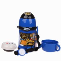 日本象印ZOJIRUSHI不锈钢双层真空保冷/保温杯吸管杯450ml SC- ZS45 AA/PA