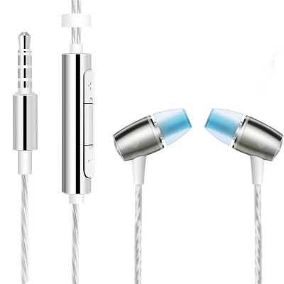 华为 HUAWEI 荣耀入耳式耳机AM12 PLUS（灰色）有线耳机