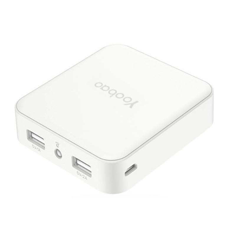 羽博(Yoobao) YB6024 10400 毫安 双USB输出 充电宝/移动电源（白色）图片