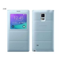 三星SAMSUNG note4原装皮套 智能休眠皮套 三星N9100手机套 N9108V保护套 note4保护壳