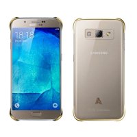 三星A8手机壳 三星原装壳 A8000手机壳 A8009手机壳 超薄透明保护壳 超薄手机壳 金属超薄边框 防摔外壳