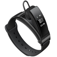 Huawei/华为 TalkBand B3智能手环手表 B3耳塞式蓝牙腕带 华为可通话智能穿戴设备 计步器 运动版黑色