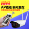 LOOSAFE 可变焦无线摄像头 wifi智能监视器 高清网络摄像机 自带AP热点 720P 带8G卡