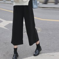 美琳妈咪孕妇阔腿裤大码七分裤夏季孕妇装夏装孕妇裤托腹裤子春秋 5819