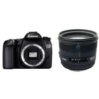 佳能（Canon）EOS 70D 单反套机(AF 50mm F1.4 EX DG)适马镜头