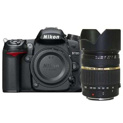 尼康 数码单反相机 D7100搭配腾龙AF18-200mm 镜头套机+16G卡+包+清洁套装+UV镜