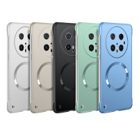 圣幻 适用于华为mate70金属漆磨砂磁吸壳mate70pro散热透气壳mate70pro+时尚简约防摔壳