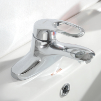 箭牌(ARROW)卫浴 单把双孔陶瓷片阀芯水龙 冷热水面盆卫浴龙头 A81208C