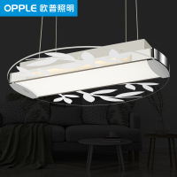欧普照明 LED圆形卧室灯具餐厅灯浪漫现代简约时尚个性创意餐吊灯