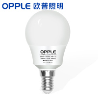 欧普照明OPPLE LED光源灯泡3W节能灯泡螺口E27球泡E14螺旋5W高亮家用大功率自然光（3300-5000K）