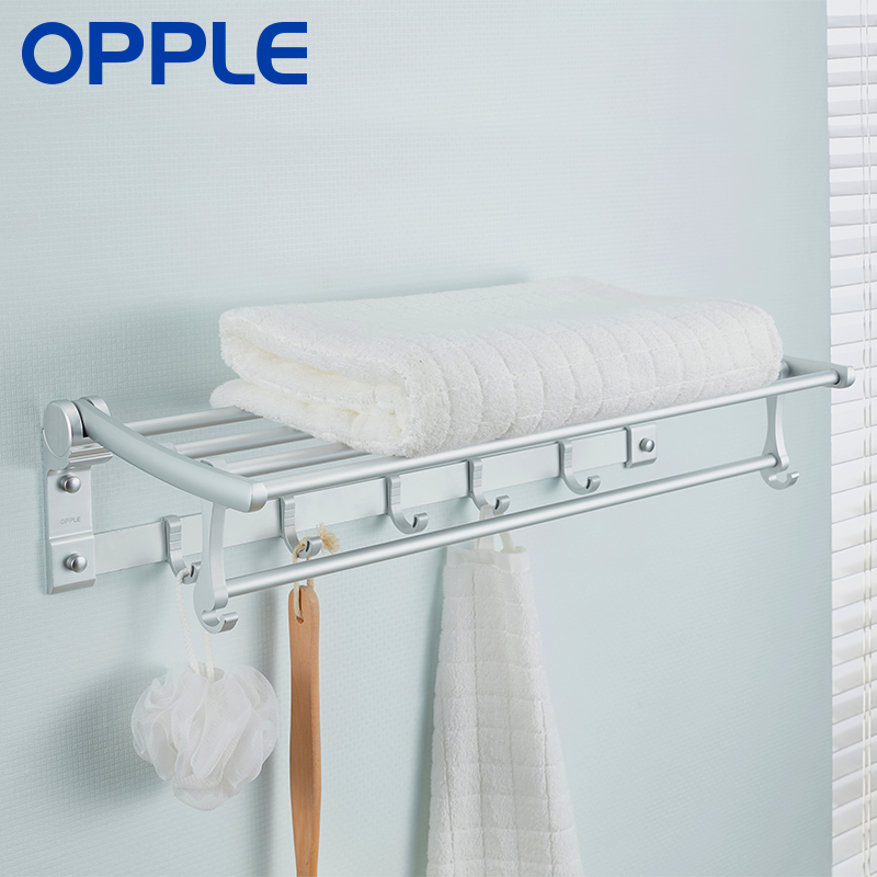 OPPLE毛巾架杆浴巾架置物架组合卫生间浴室卫浴五金挂件套装（备用）