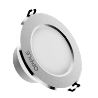 欧普照明LED筒灯9W加厚铝材天花灯饰牛眼灯防雾超薄10-11公分