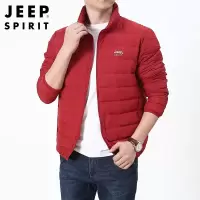 JEEP SPIRIT吉普轻便立领羽绒服男青年时尚休闲无缝白鸭绒上衣冬装防寒保暖外套