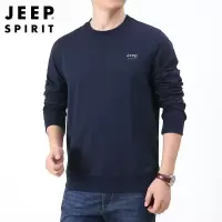 JEEP SPIRIT吉普男士卫衣春秋休闲百搭运动外套时尚舒适纯棉上衣