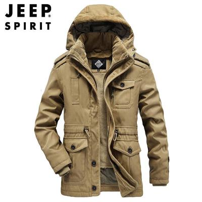 JEEP SPIRIT吉普棉衣男士冬季外套2022新款韩版潮流短款加厚棉服