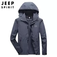 JEEP SPIRIT吉普男士夹克外套男春秋季新款潮流帅气工装夹克户外秋装上衣