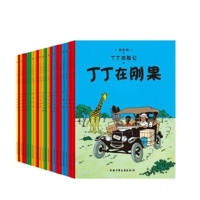 丁丁历险记套装书 全套22册漫画书籍