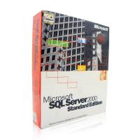 微软原装正版数据库软件 SQL server 2000 英文标准版 10用户 FPP 彩包