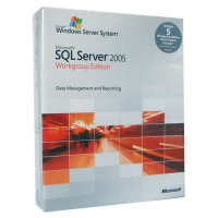 微软原装正版数据库软件 SQL server 2005 英文工作组版 5用户 彩包 FPP