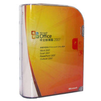 微软原装正版office办公软件 office 2007 中文标准版 彩包 FPP