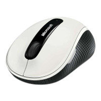 Microsoft/微软 无线蓝影便携鼠标4000（椰白）