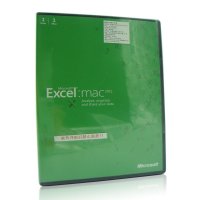 微软原装正版办公软件 Office Excel mac 2011 英文彩包 苹果PC专用