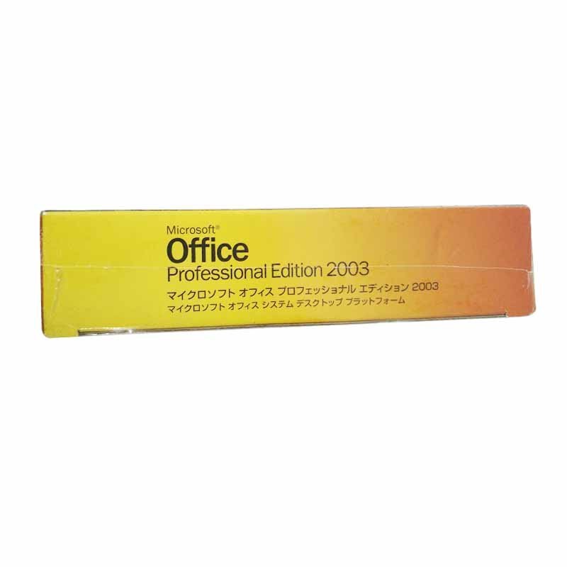 微软原装微软原装正版office办公软件/office 2office办公软件/office 2003 日文专业版 彩包