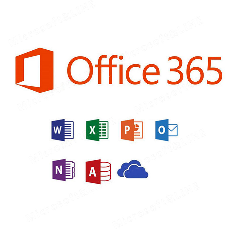 微软原装正版officemicrosoft365企业应用版原专业增强版1年5台设备
