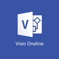 微软(Microsoft) 原装正版Visio Oneline 一年版 (Plan 1)