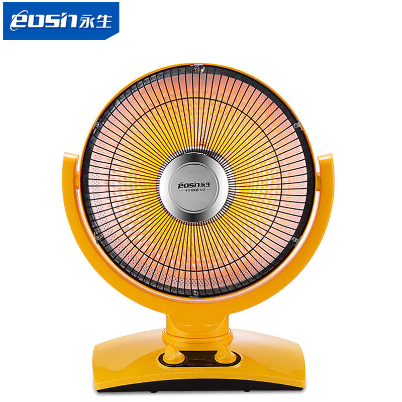 永生电暖器DF0625台式小太阳取暖器电暖扇摇头静音电暖气