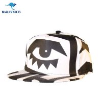 男女涂鸦眼睛帽嘻哈帽街舞帽平沿棒球帽子 女 潮