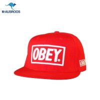 豹纹 OBEY平檐韩版帽子 女 时尚街舞嘻哈朋克风帽