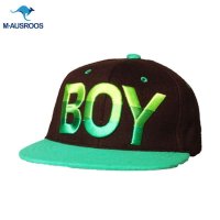 新款BOY渐变字母嘻哈户外情侣帽子 女 潮