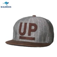 2014韩国平檐棒球帽UP条纹鸭舌街舞嘻哈帽子男女平沿帽子 女