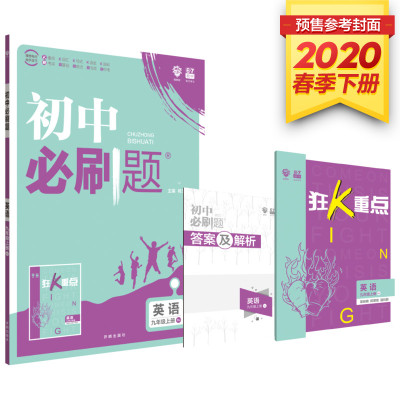 理想树 初中必刷题 英语 9年级下册 RJ 杨文彬 编 文教 文轩网