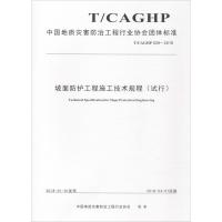 坡面防护工程施工技术规程(试行) T/CAGHP 028-2018 中国地质灾害防治工程行业协会 著 专业科技 文轩网