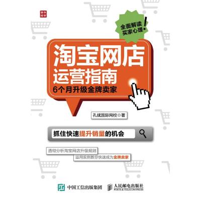 6个月升级金牌卖家/淘宝网店运营指南 孔斌国际网校 著作 经管、励志 文轩网