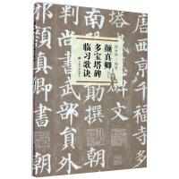 颜真卿多宝塔碑临习歌诀 梁永成 编 艺术 文轩网