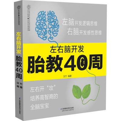 左右脑开发胎教40周 汉竹 编 生活 文轩网