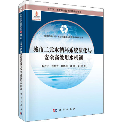 城市二元水循环系统演化与安全高效用水机制 等 著 专业科技 文轩网