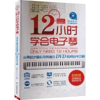 12小时学会电子琴 从零起步最实用易懂的DVD视频自学攻略 时文波,时冬 编 艺术 文轩网
